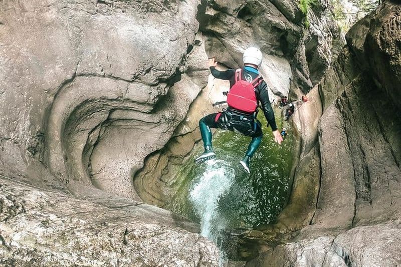 Canyoning Chli Schliere avec EXTÉRIEUR (Avancé)