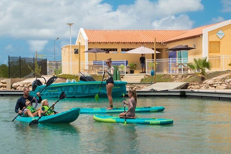 Leçon de paddle à Bonaire (SUP)