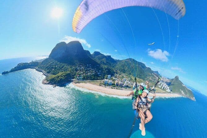 Double vol en parapente à Pedra Bonita à Rio de Janeiro