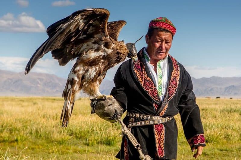 Randonnée à cheval dans le parc national de l'Altaï Tavan Bogd