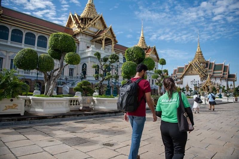 Visite à pied du Grand Palais et du Wat Phra Kaew avec un guide professionnel