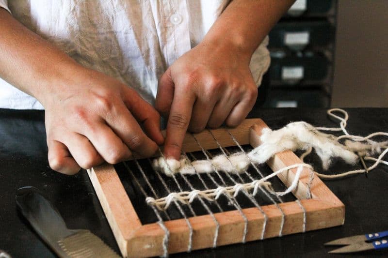 Initiez-vous au tissage avec votre enfant