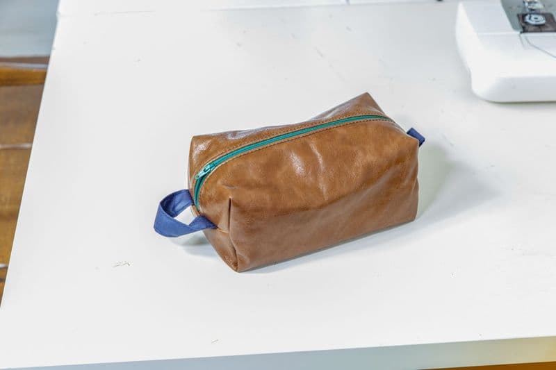 Créez votre trousse de toilette en cuir