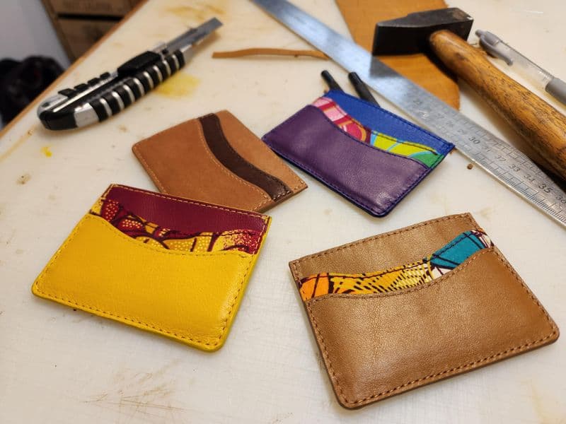 Billet Fabriquez votre porte-cartes en cuir