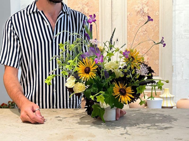 Créez votre composition florale piquée