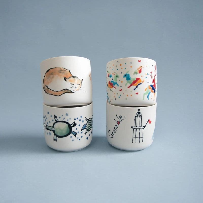 Décorez votre vaisselle en porcelaine