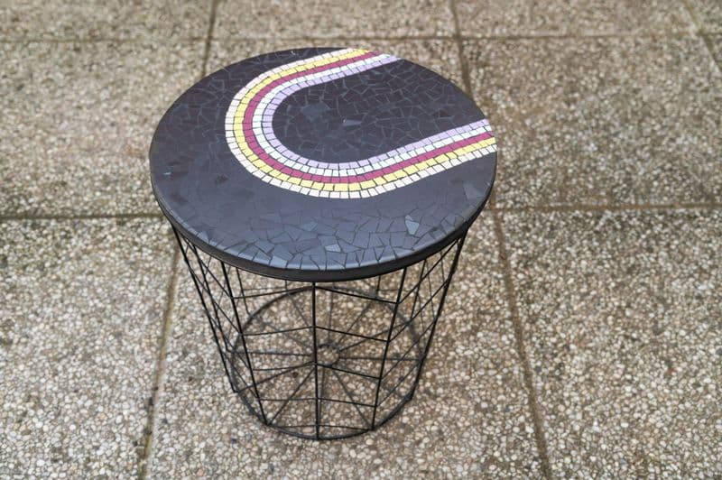 Fabriquez votre table en mosaïque