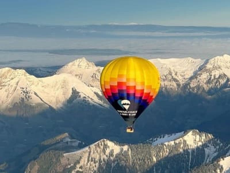 Billet Vol en montgolfière au-dessus des Alpes près de la Clusaz