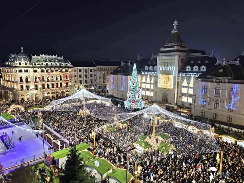 Billet Bucarest : Excursion d'une journée au marché de Noël de Craiova
