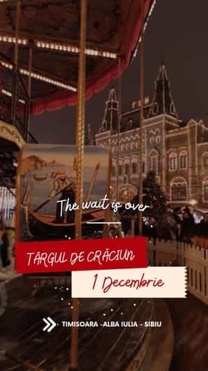 Billet Timișoara : Alba Lulia et Sibiu : excursion d'une journée avec marché de Noël