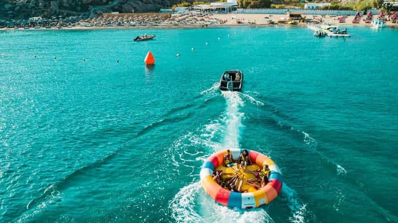 Mykonos : Activités nautiques sur la plage de Super Paradise