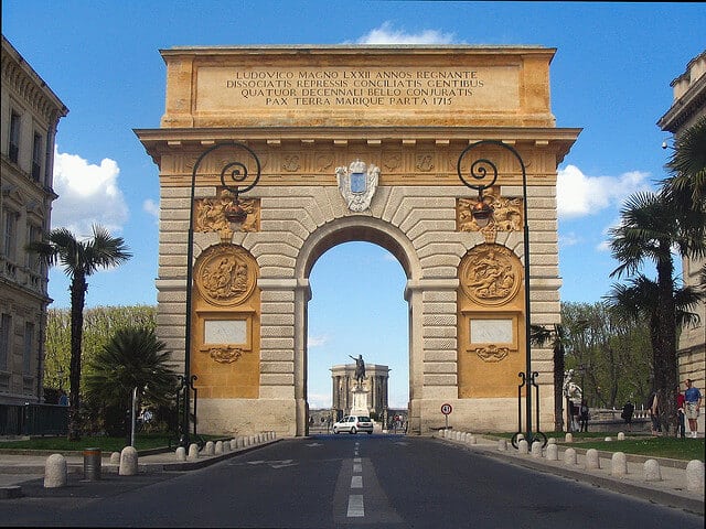 Arc de triomphe, Montpellier