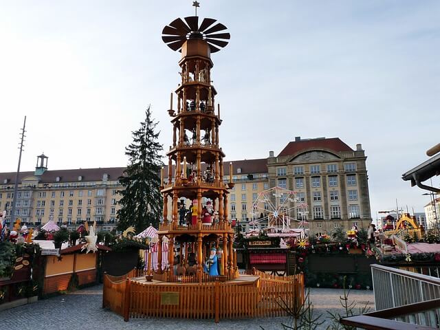 Striezelmarkt, mercado de Navidad, Dresden