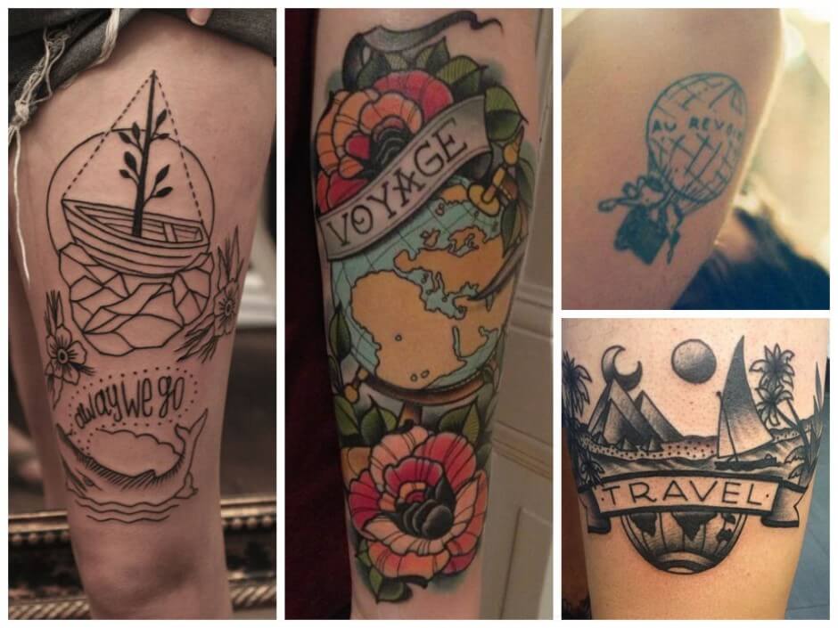 40 tatouages voyage qui rappellent des souvenirs
